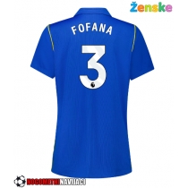 Ženske Nogometnih dresov Chelsea Wesley Fofana #3 Domači 2026-27 Kratki rokavi